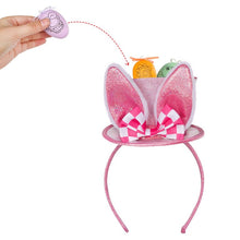 Cargar imagen en el visor de la galería, DIADEMA DE SOMBRERO DE CONEJO - TALLA ÚNICA - 1 UNID.