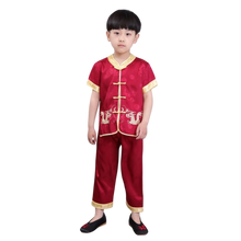 Cargar imagen en el visor de la galería, VESTUARIO CHINO TRADICIONAL PARA NIÑO - SATINADO - 1 UNID.