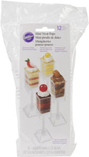 Cargar imagen en el visor de la galería, MINI MOLDES PARA CATERING DE POSTRES - 4.6X1.25 PULGADAS - 12 UNID.