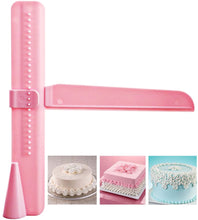 Cargar imagen en el visor de la galería, ALISADOR DE PASTELES AJUSTABLE - 8X9 PULGADAS - 1 UNID.