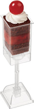 Cargar imagen en el visor de la galería, MINI MOLDES PARA CATERING DE POSTRES - 4.6X1.25 PULGADAS - 12 UNID.