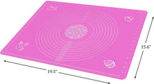 Cargar imagen en el visor de la galería, ALFOMBRILLA DE SILICONA PARA REPOSTERÍA - 15X19 PULGADAS - 1 UNID.