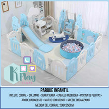 Cargar imagen en el visor de la galería, PARQUE INFANTIL PLEGABLE DE SEGURIDAD