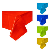 Cargar imagen en el visor de la galería, MANTEL PLÁSTICO COLORES LISOS