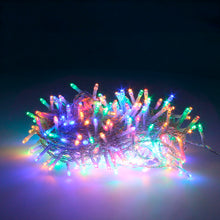 Cargar imagen en el visor de la galería, LUCES DE NAVIDAD - ESTILO LLUVIA CORTAS - 100 LUCES LED - 4 MODOS DE ENCENDIDO - 1 UNID.

