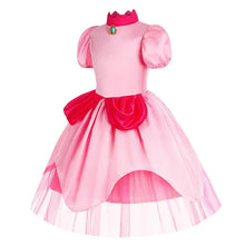 Cargar imagen en el visor de la galería, DISFRAZ DE PEACH PARA NIÑA - 1 UNID.
