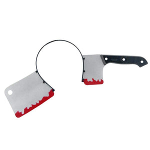 DIADEMA DE TERROR HALLOWEEN CUCHILLOS - ACCESORIO PARA DISFRAZ  - 1 UNID.