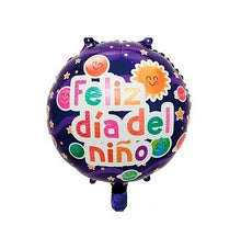 Cargar imagen en el visor de la galería, GLOBO FOIL 18&quot; DIA DEL NIÑO - 1 UNID.
