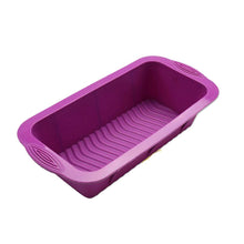 Cargar imagen en el visor de la galería, MOLDE DE SILICONA RECTANGULAR- 21x10x7CM - 1 UNID.
