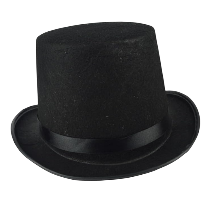 SOMBRERO NEGRO - TALLA ÚNICA - 1 UNID.