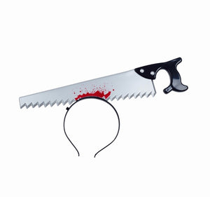 DIADEMA DE TERROR HALLOWEEN CUCHILLOS - ACCESORIO PARA DISFRAZ  - 1 UNID.