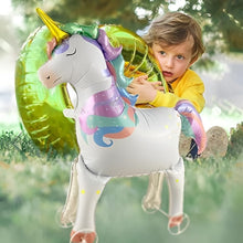 Cargar imagen en el visor de la galería, GLOBO FOIL 36" AIR WALKER - UNICORNIO - 1 UNID.
