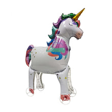 Cargar imagen en el visor de la galería, GLOBO FOIL 36" AIR WALKER - UNICORNIO - 1 UNID.
