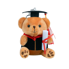 Cargar imagen en el visor de la galería, LLAVERO OSITO GRADUADO - 13 CM - 1 UNID.
