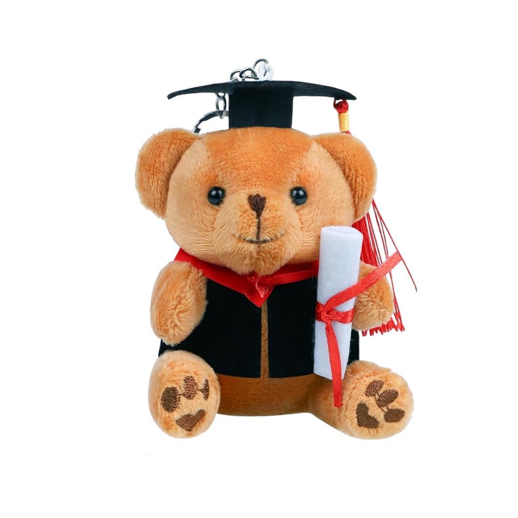 LLAVERO OSITO GRADUADO - 13 CM - 1 UNID.