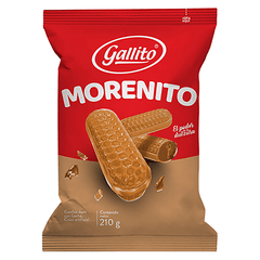 CONFITE MORENITO GALLITO - 210 GR.