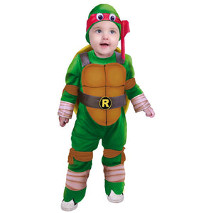 DISFRAZ DE TORTUGA NINJA PARA BEBE - 12-18 M - 1 UNID.