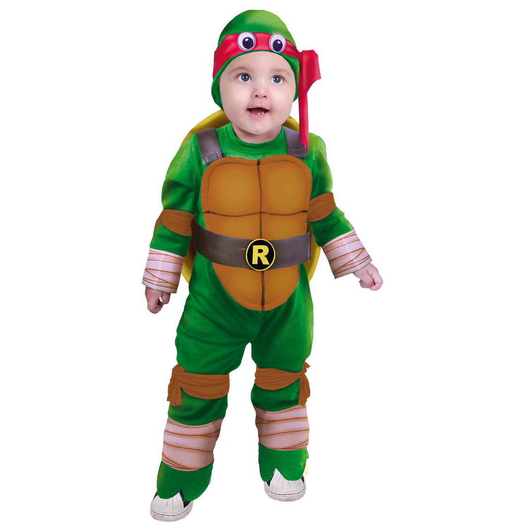 DISFRAZ DE TORTUGA NINJA PARA BEBE - 12-18 M - 1 UNID.