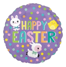 Cargar imagen en el visor de la galería, GLOBO FOIL 18&quot; - HAPPY EASTER - FELICES PASCUAS - 1 UNID.
