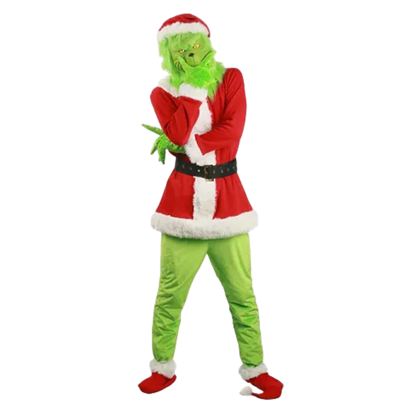 DISFRAZ DEL GRINCH - ADULTO - TALLA L - 1 UNID.