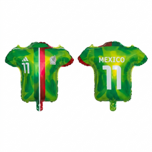 Cargar imagen en el visor de la galería, GLOBO FOIL 22" CAMISETA MUNDIALISTA FUTBOL - 1 UNID.
