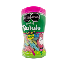 Cargar imagen en el visor de la galería, GOMITAS TRULULU - GUSANOS ACIDOS - 640 GRAMOS -  1 UNID.
