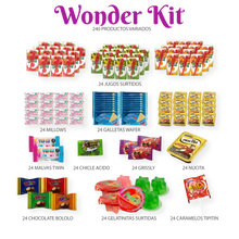 Cargar imagen en el visor de la galería, WONDER KIT - COMBO DE 240 GOLOSINAS SURTIDAS
