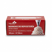 Cargar imagen en el visor de la galería, MANGAS DE REPOSTERÍA DESECHABLES - 12" - 100PCS
