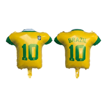 Cargar imagen en el visor de la galería, GLOBO FOIL 22" CAMISETA MUNDIALISTA FUTBOL - 1 UNID.
