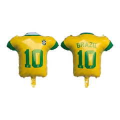 GLOBO FOIL 22" CAMISETA MUNDIALISTA FUTBOL - 1 UNID.