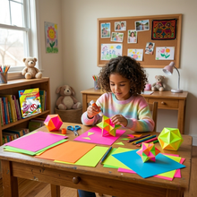 Cargar imagen en el visor de la galería, CARTONCILLOS FLUORESCENTES - 210 GRAMOS - 50 UNID.
