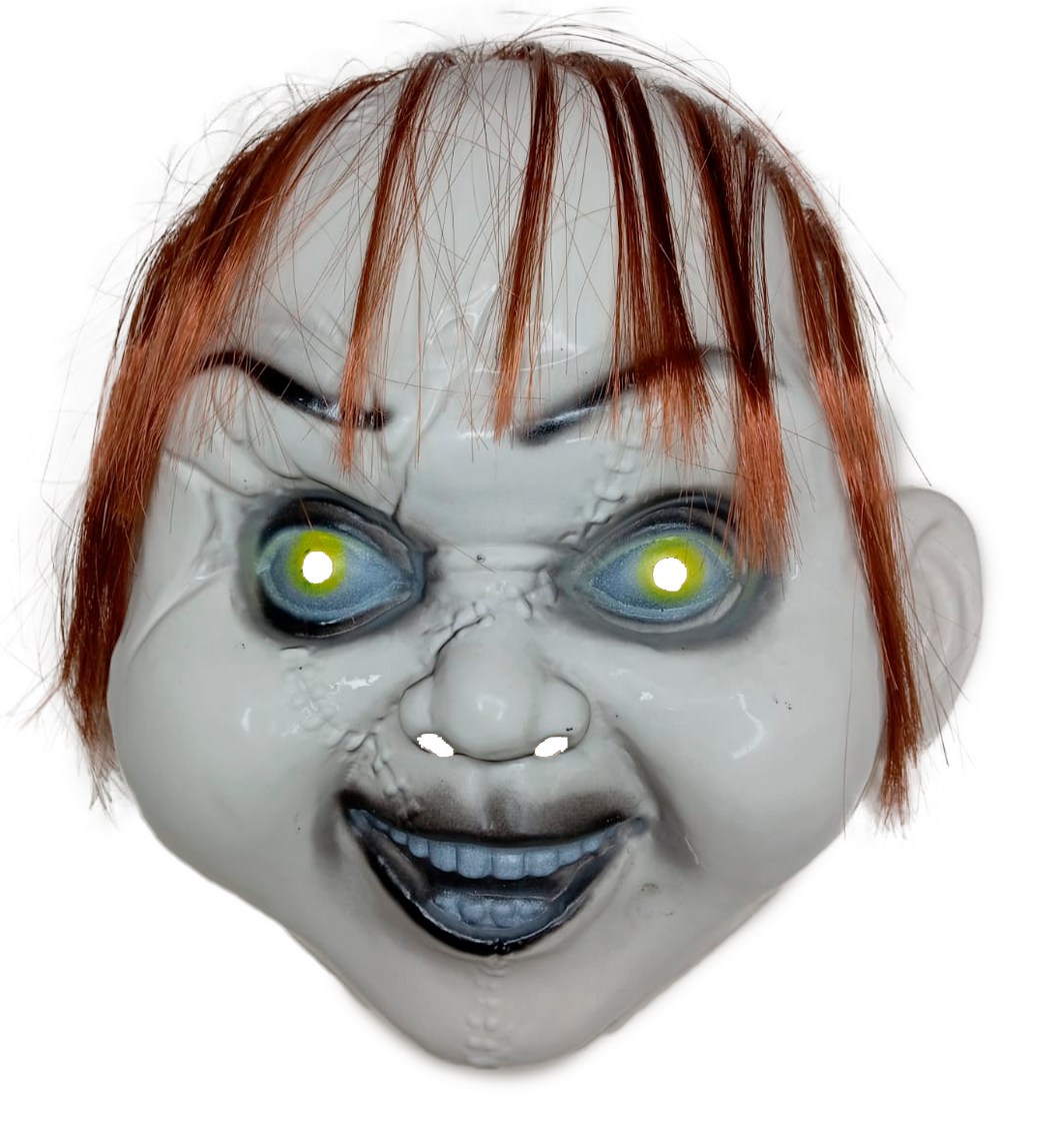 MÁSCARA CHUCKY - HALLOWEEN - TALLA ÚNICA - 1 UNID.
