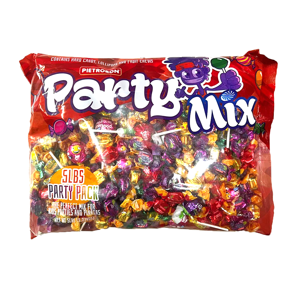PARTY MIX CONFITES SURTIDOS - 5 LIBRAS - 1 UNID.