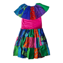 Cargar imagen en el visor de la galería, POLLERA CONGO PARA NIÑA - BLUSA Y FALDÓN - 1 UNID.
