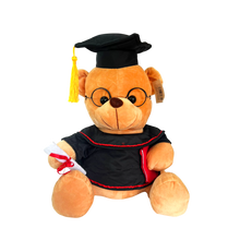 Cargar imagen en el visor de la galería, PELUCHE OSITO - GRADUACIÓN - 35 CM - 1 UNID.
