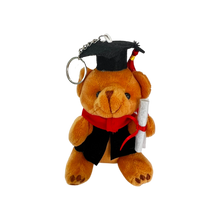 Cargar imagen en el visor de la galería, LLAVERO OSITO GRADUADO - 13 CM - 1 UNID.
