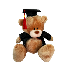 Cargar imagen en el visor de la galería, PELUCHE OSO GRADUADO - 30 CM - 1 UNID.
