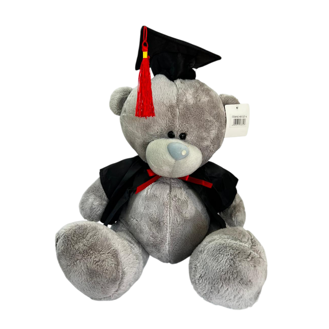 PELUCHE OSO GRADUADO - 30 CM - 1 UNID.