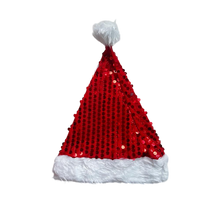 Cargar imagen en el visor de la galería, SOMBRERO DE NAVIDAD DE LENTEJUELAS - COLORES VARIADOS - TALLA UNICA - 1 UNID.
