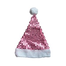 Cargar imagen en el visor de la galería, SOMBRERO DE NAVIDAD DE LENTEJUELAS - COLORES VARIADOS - TALLA UNICA - 1 UNID.
