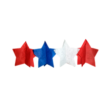 Cargar imagen en el visor de la galería, GUIRNALDA FIESTAS PATRIAS - ESTRELLAS - 2.5 METROS APROX. - 1 UNID.
