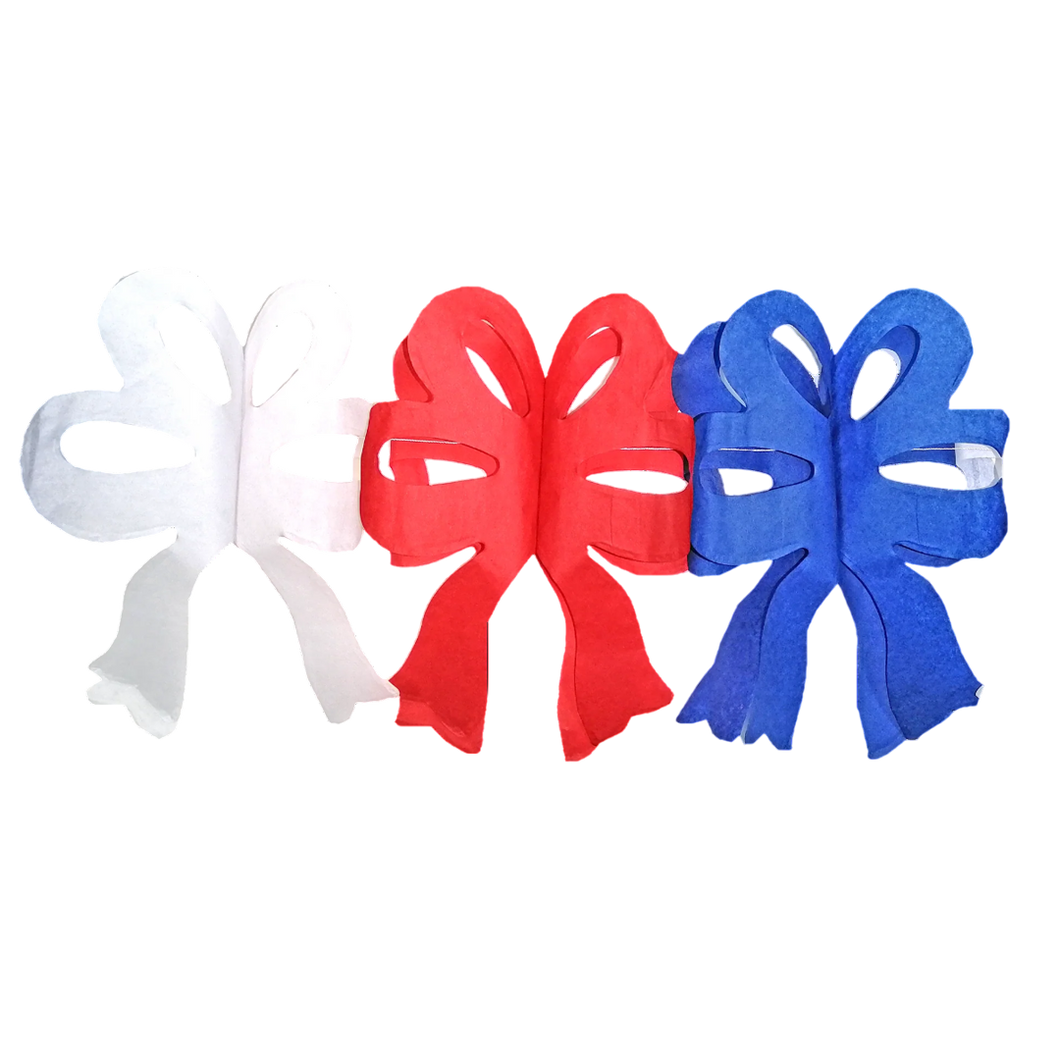 GUIRNALDA DECORATIVA FIESTAS PATRIAS - LAZOS - 2.5 METROS - 1 UNID.