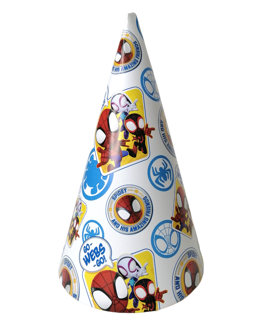 SPIDEY AND HIS AMAZING FRIENDS - SPIDERMAN SOMBRERITO DE PAPEL - 6.5