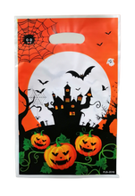 Cargar imagen en el visor de la galería, HALLOWEEN BOLSITAS PLÁSTICAS PARA DULCES - 6.5X10 PULGADAS - 10 UNID.
