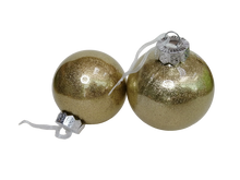 Cargar imagen en el visor de la galería, ESFERAS NAVIDEÑAS BRILLANTES - 8 CM - 6 UNID.
