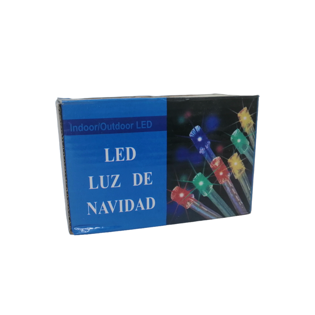 LUCES NAVIDEÑAS LINEALES - 100 LUCES LED - 1 UNID.