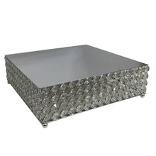 Cargar imagen en el visor de la galería, BASE CUADRADA DE METAL PARA PASTELES - 12 PULGADAS - 1 UNID.
