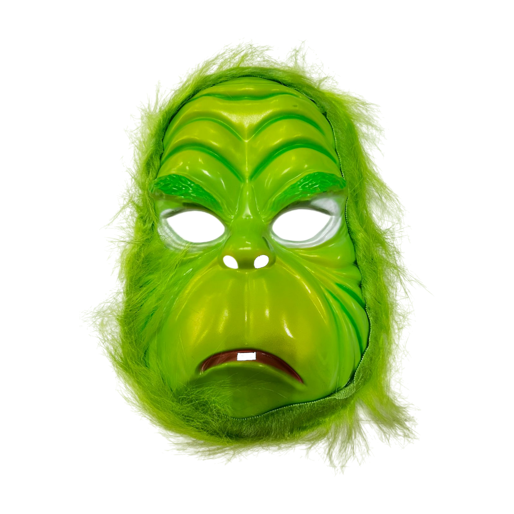 MÁSCARA DEL GRINCH Y GUANTES - TALLA ÚNICA - 1 UNID.