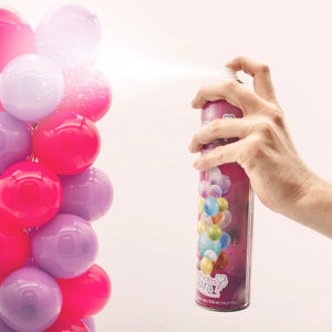 MEGA SHINE SPRAY - BRILLO PARA GLOBOS - 13 OZ - 1 UNID.