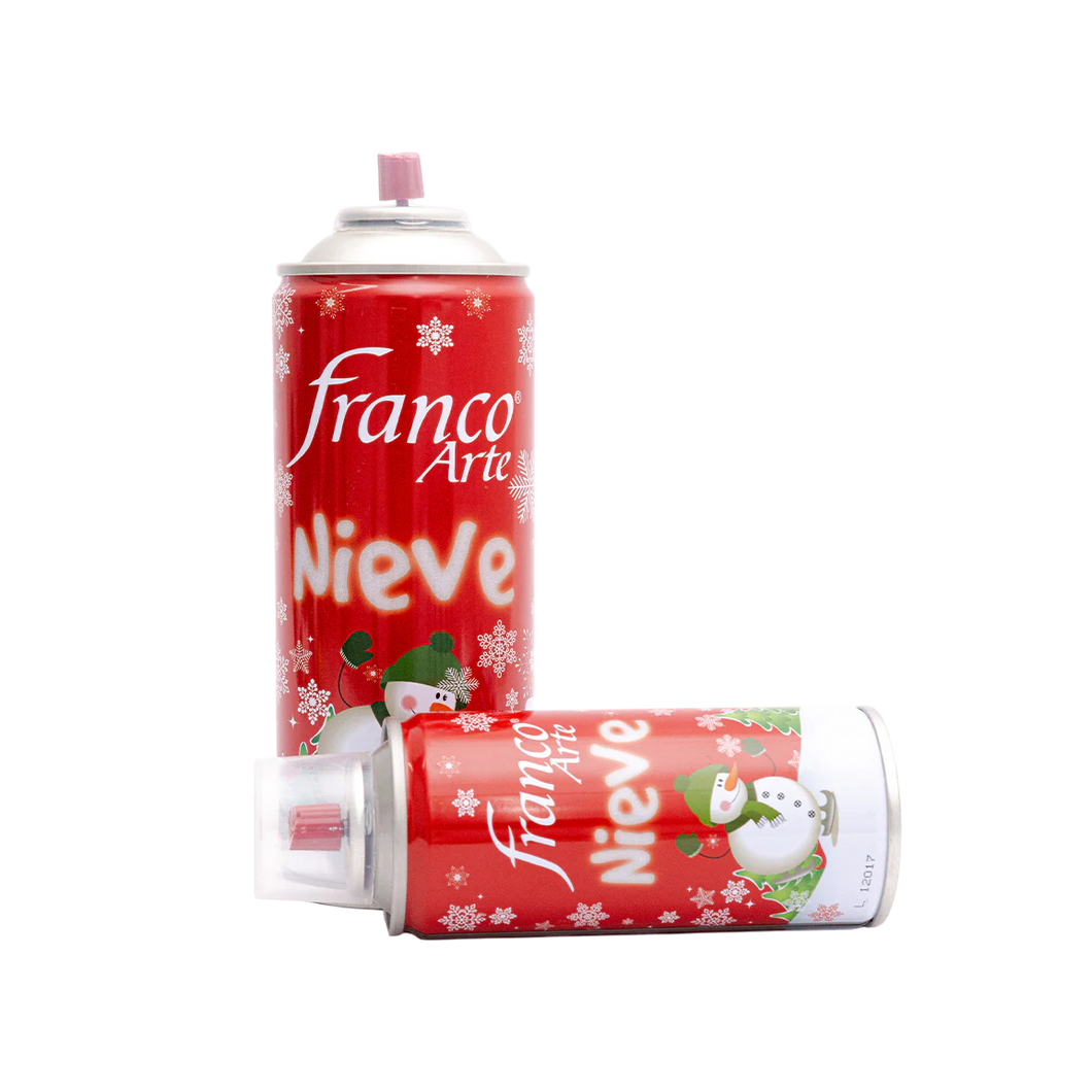 NIEVE DECORATIVA EN SPRAY - FRANCO ARTE - 1 UNID.